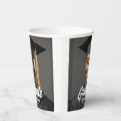 Gobelets En Papier Graduate Photo w Bold Script Graduation Party (Droite)