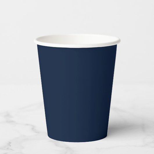 Gobelets En Papier Graduation 2025 Monogramme Nom du script Grad Part (Verso)