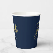 Gobelets En Papier Graduation 2025 Script Grad Party (Gauche)