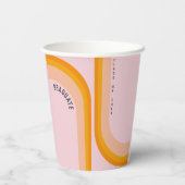 Gobelets En Papier Graduation Arc Arc Arc Arc Retro (Verso)