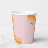 Gobelets En Papier Graduation Arc Arc Arc Arc Retro (Droite)