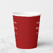 Gobelets En Papier Graduation Gold Scales of Justice Red (Droite)