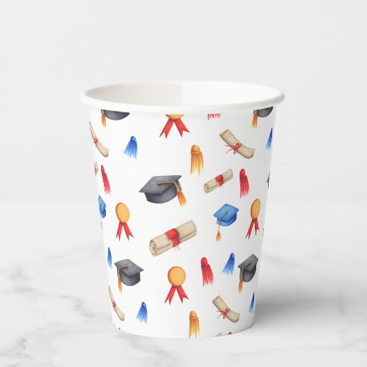 Gobelets En Papier Graduation mûre modélisée (Gauche)