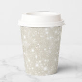 Gobelets En Papier Graduation photo Parties scintillant moderne (Verso)