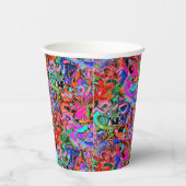 Gobelets En Papier Graffiti coloré de rue (Droite)