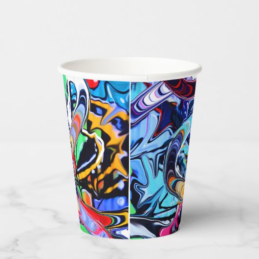 Gobelets En Papier Graffiti de style rue (Droite)