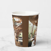 Gobelets En Papier Graisse Et Café Sassy (Gauche)