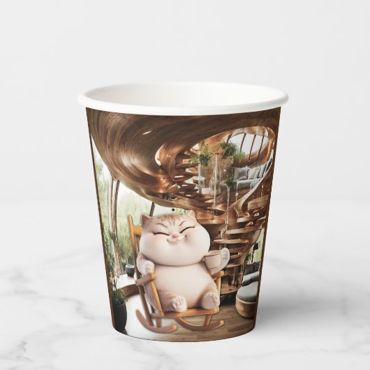 Gobelets En Papier Graisse Et Café Sassy (Recto)