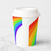 Gobelets En Papier Grand arc en ciel (Droite)