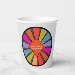 Gobelets En Papier Grand chapiteau de cirque personnalisé aux couleur
