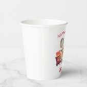 Gobelets En Papier Grand Top Circus Joyeux Anniversaire (Droite)