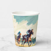 GOBELETS EN PAPIER GRANDE COUPE DE PAPIER DE COURSE "D" (Gauche)