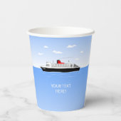 Gobelets En Papier Grande fête de la piscine (Verso)