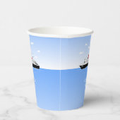 Gobelets En Papier Grande fête de la piscine (Droite)