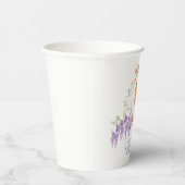 Gobelets En Papier Grandmillennial Wisteria Baby Shower (Droite)