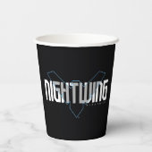 Gobelets En Papier Graphique de nom high-tech Nightwing (Verso)