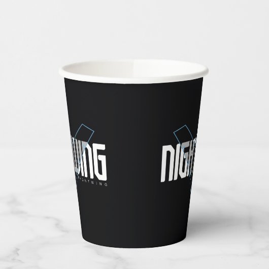 Gobelets En Papier Graphique de nom high-tech Nightwing (Gauche)