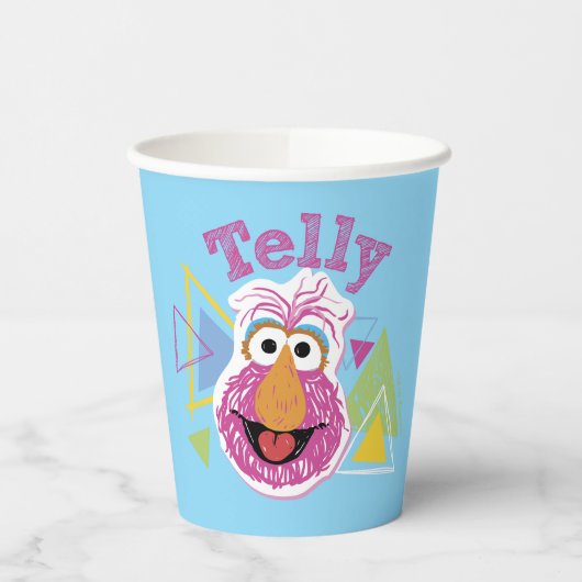 Gobelets En Papier Graphisme amusant de Telly Monster (Gauche)