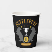 Gobelets En Papier Graphisme de la fierté de la maison HUFFLEPUFF™ Bl (Verso)