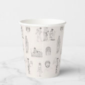 Gobelets En Papier Grèce antique Classique Histoire grecque Motif (Droite)