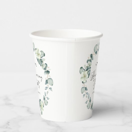 Gobelets En Papier Green Eucalyptus (Droite)