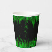 Gobelets En Papier Green Flames in the Starlight Sky (Droite)