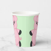 Gobelets En Papier Green Pig Baby (Droite)