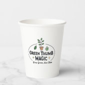 Gobelets En Papier Green Thumb Magic | Urban Gardening Cofee Mug (Recto)