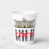 Gobelets En Papier Grenadier Guards sur la Parade (Verso)