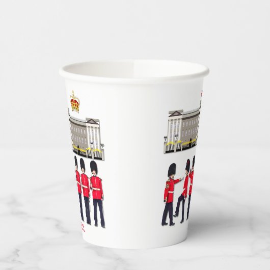 Gobelets En Papier Grenadier Guards sur la Parade (Gauche)