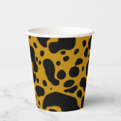 Gobelets En Papier Grenouille à poison jaune (Recto)