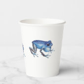 Gobelets En Papier Grenouille à tarte aux fraises (Verso)