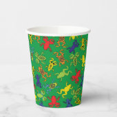 Gobelets En Papier Grenouille arborescente Anniversaire de enfant mûr (Gauche)