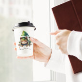 Gobelets En Papier Grenouille de Noël, coutume