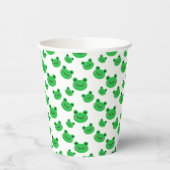 Gobelets En Papier Grenouille fête d'anniversaire Croaking Green Part (Gauche)