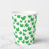 Gobelets En Papier Grenouille fête d'anniversaire Croaking Green Part (Droite)