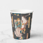 Gobelets En Papier Grenouille japonaise ukiyo-e Froggies (Droite)