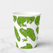 Gobelets En Papier Grenouille verte (Droite)