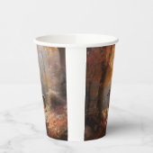 Gobelets En Papier Greyhound à l'automne Feuilles automne Inspiration (Gauche)