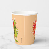 Gobelets En Papier Grille | Grinch & Max Starburst (Droite)