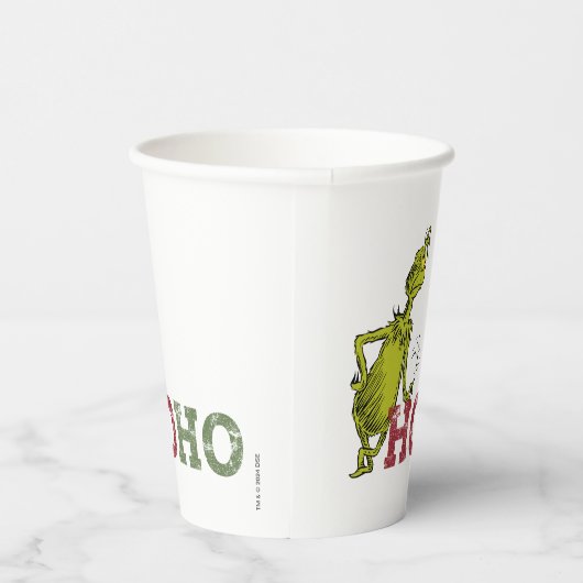 Gobelets En Papier Grille | Ho Ho Ho (Droite)