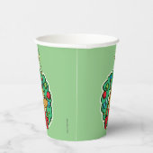 Gobelets En Papier Grille | Max Christmas Wreath (Droite)