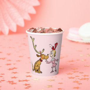 Gobelets En Papier Grille Max & Cindy Lou Qui