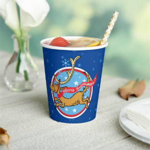 Gobelets En Papier Grille Max Merry Grinchmas !