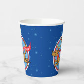 Gobelets En Papier Grille | Max Merry Grinchmas ! (Gauche)