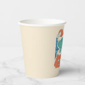 Gobelets En Papier Grille | Stop Christmas Vintage Graphic (Recto)