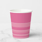 Gobelets En Papier Grilles complexes en rose (Gauche)