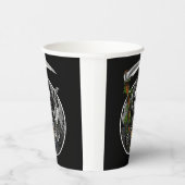 Gobelets En Papier Grim Reaper Fumer Weight Tasse de papier (Droite)