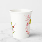 Gobelets En Papier Grinch Blowing the Merry Grinchmas Horn (Gauche)