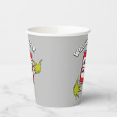 Gobelets En Papier Grinch classique | Fonctionnera pour le devis de h (Gauche)